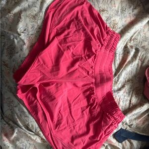 Lululemon Athletica Hot Pink Shorts